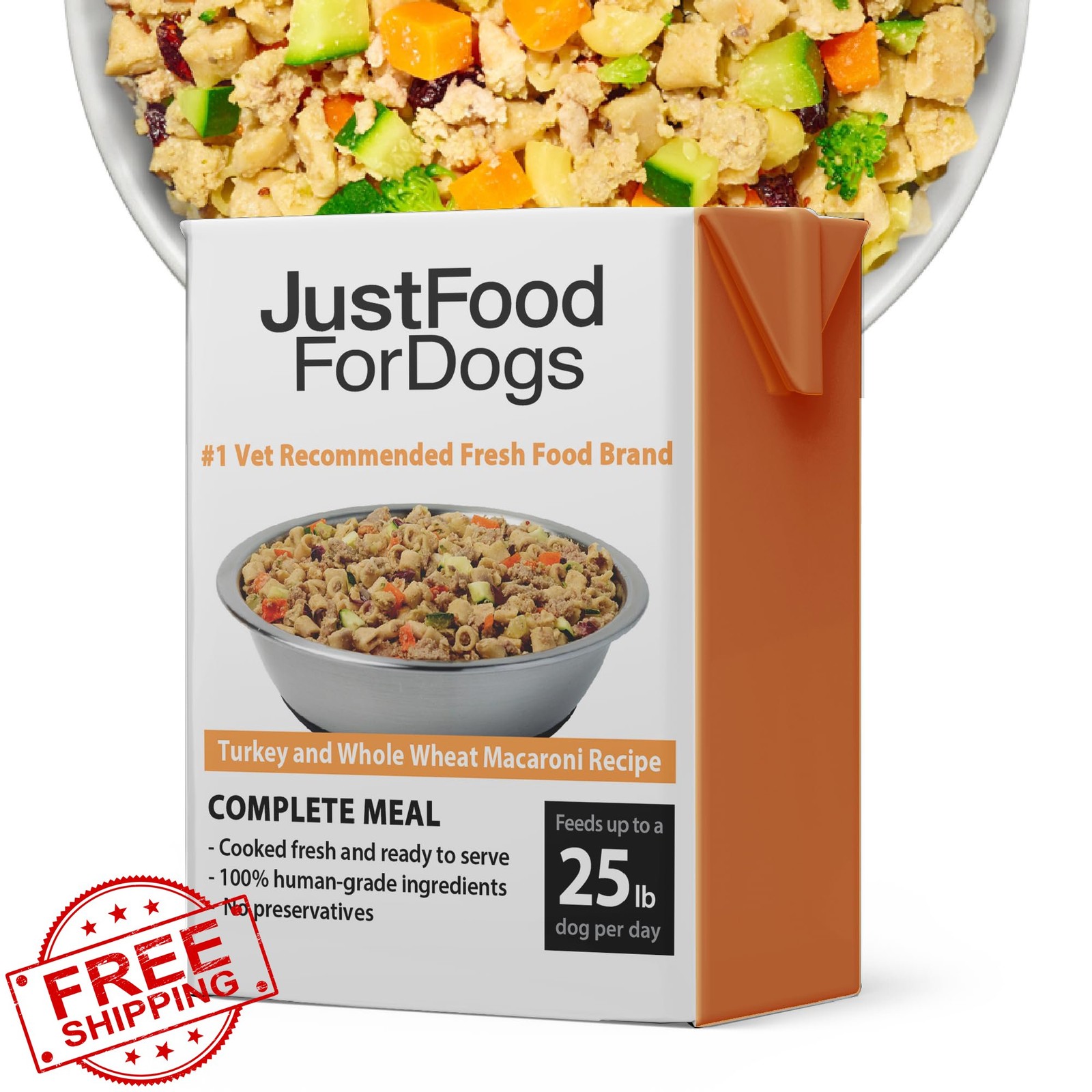 Fordogs Pantry Fresh Turkey Macaroni Wet Dog Food 12.5oz (12 Pack)