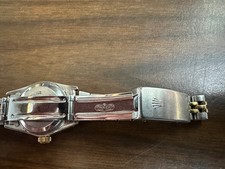 Rolex Oyster Perpetual 67193 Stainless Steel Gold Dial Jubilee Band 24mm (1988) 6