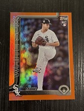MIKE VASIL 2025 Topps Update Orange Foil #d 7/25 White Sox RC