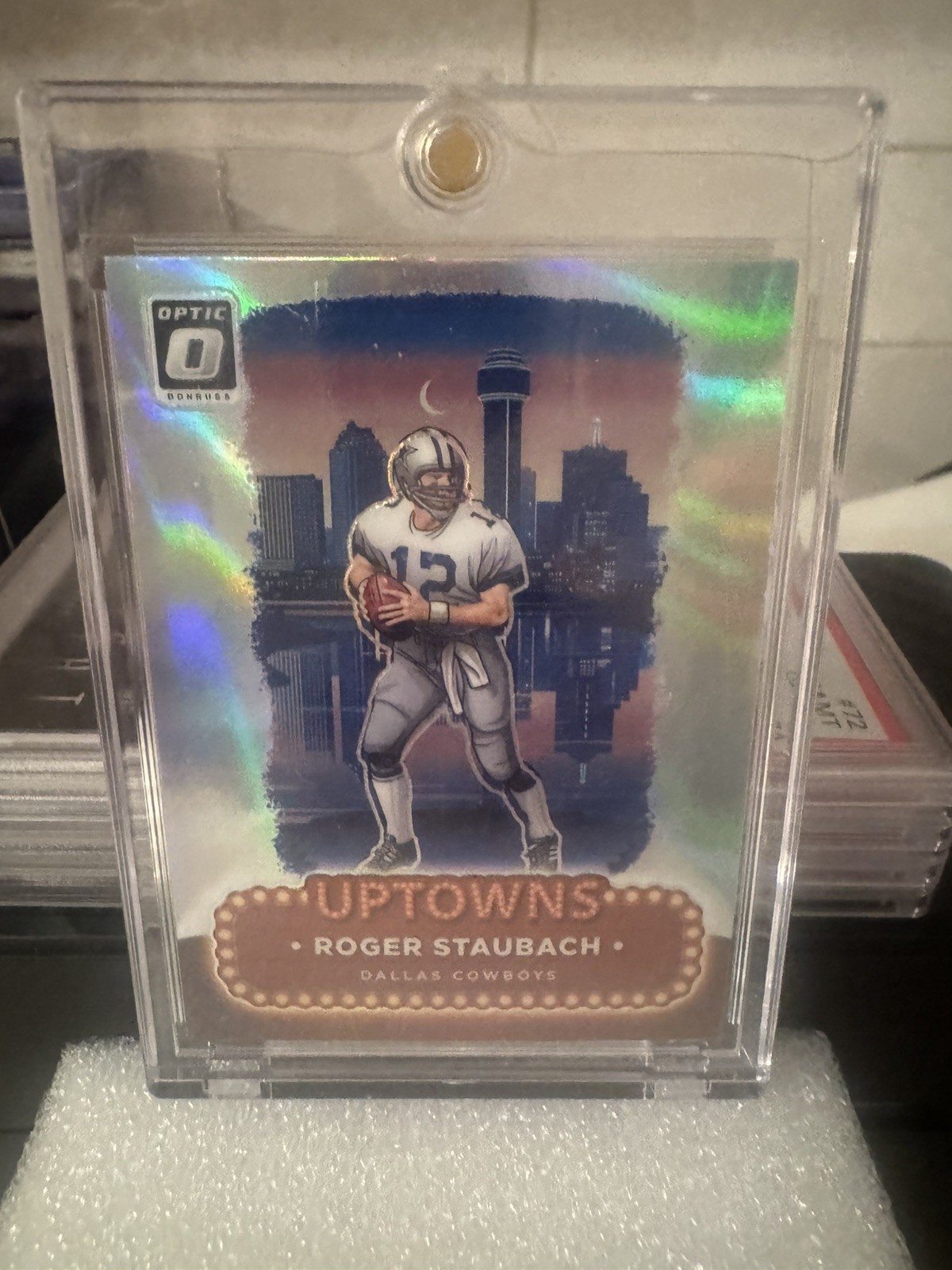 Roger Staubach Uptowns 2024 Donruss Optic #24 Case Hit! SSP Cowboys