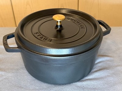 **STAUB Cocotte*Gusseisen*Bräter mit Deckel*26 cm*5,25 L*Rund**