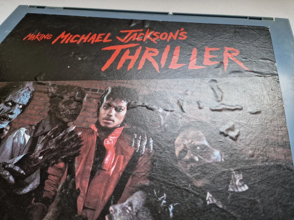 VIDEO-VINYL! Seltener Laserdisc-Vorgänger Making Michael Jackson's Thriller 1983 - Bild 3 von 4