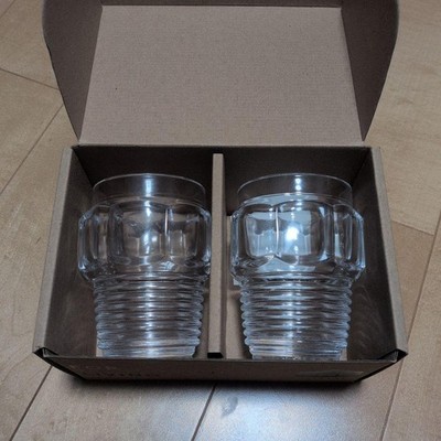 Diesel Living Machine Collection Drinking Glass Set Pair Set SELETTI