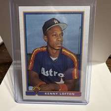 Bowman 1991 Bowman Kenny Lofton Rookie Card #565 Houston Astros MLB Base. rookie card picture