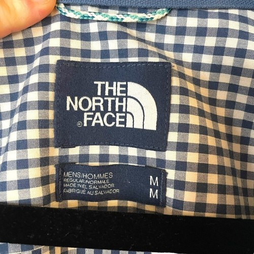 The North Face Men's Buttonwood Long Sleeve Plaid Shirt in Black/White Size M - Picture 4 of 10