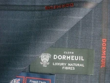 DORMEUIL 75% WOOL WORSTED & 25% MOHAIR SUITING FABRIC = (2.55 m + 2.25 m)= 4.8 m