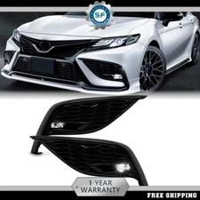 Fit For 2021-2023 Toyota Camry LED Fog Lights Kit with Bezel+Switch+Wiring LH+RH