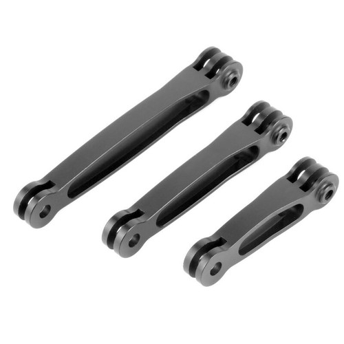 3in1 CNC Extension Mount Arm for Gopro Action Camera Helmet Bracket Tripod Mount - Picture 2 of 16