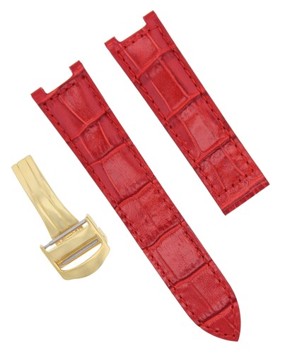 21MM LEATHER STRAP WATCH BAND FOR 