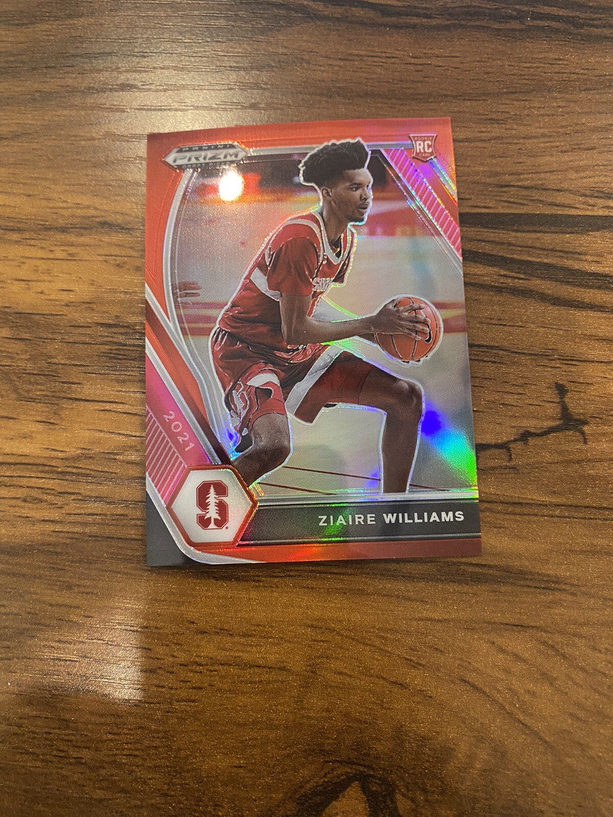 ZIAIRE WILLIAMS #/299 Red 2021 22 Panini Prizm Draft Picks ROOKIE #15 Grizzles