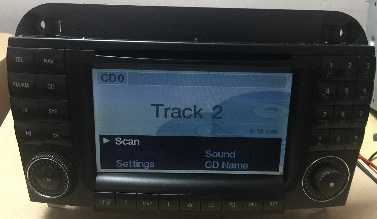 Mercedes W220 S-Klasse Bluetooth 5.0 DC COMAND 220 E Navigation ...