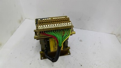 Cerutti PM 65114 60Hz 0.150 KVA Transformer 480 Pri 20x6 Sec Volts