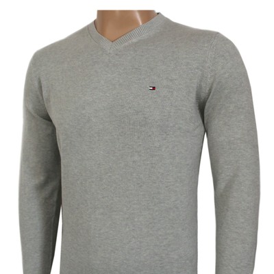 TOMMY HILFIGER MEN LUXURY V NECK PURE 