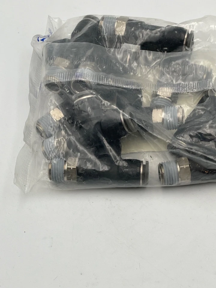 Norgren C24680528 Push-to-Connect Tube Swivel Side Tee Adapter 5/16" QTY 10 - Image 4 of 4