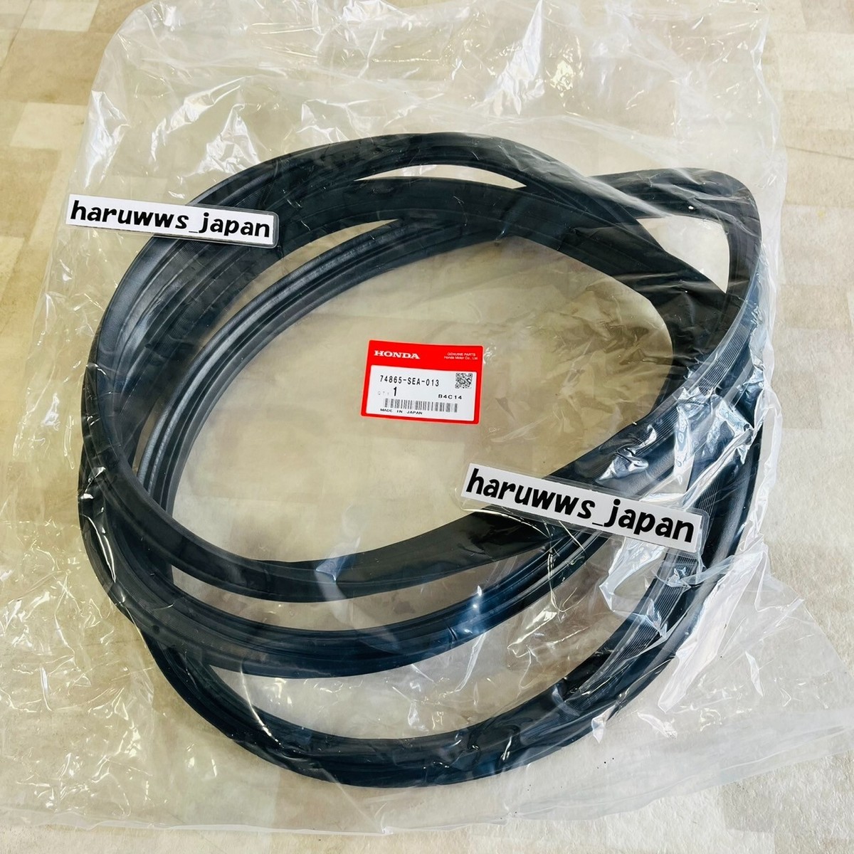 ｏｒ OEM Honda Accord Acura TSX Trunk Lid Weatherstrip 74865-SEA-013