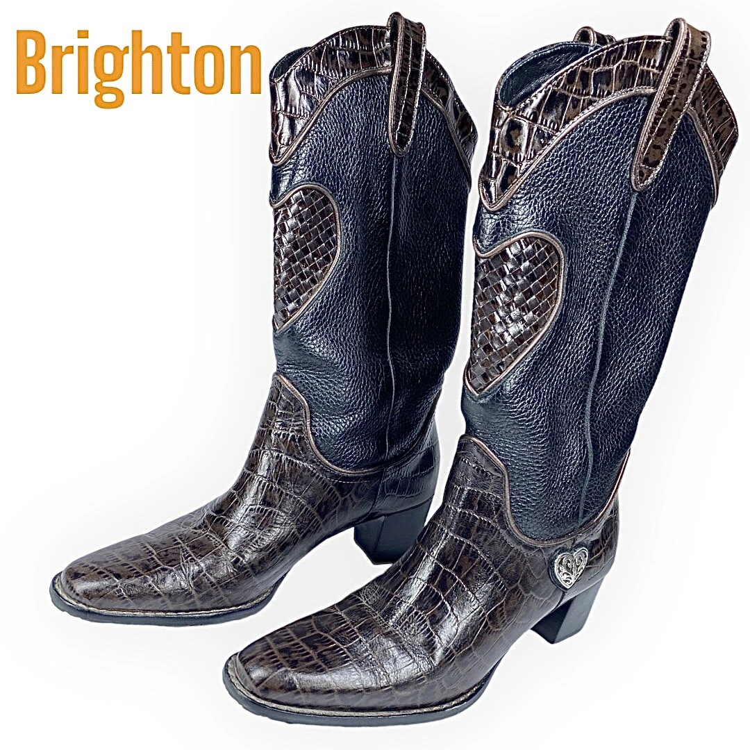 Brighton cowboy boots sale