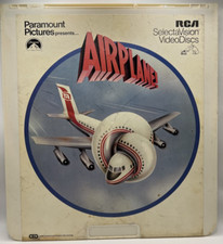 Airplane CED Videodisc Paramount Pictures RCA SelectaVision Movie 1981