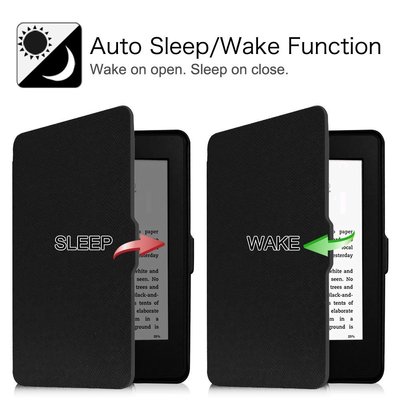 Custodia Fintie In Pelle Sintetica Per Kindle Paperwhite (2012-2018) &ndash; Cover Slim Con Sleep/Auto Wake