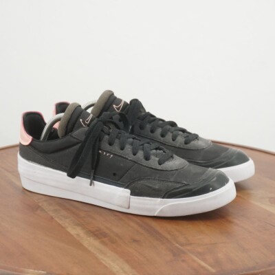 Nike Drop Type LX Sneakers Shoes Low Top Black Pink Lace Up Mens Size 10.5
