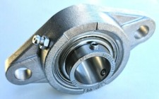 Premium SUCSFL207-23R3 Stainless 1-7/16" Bore UCFL207-23L3 w/TRIPLE-LIP Seals