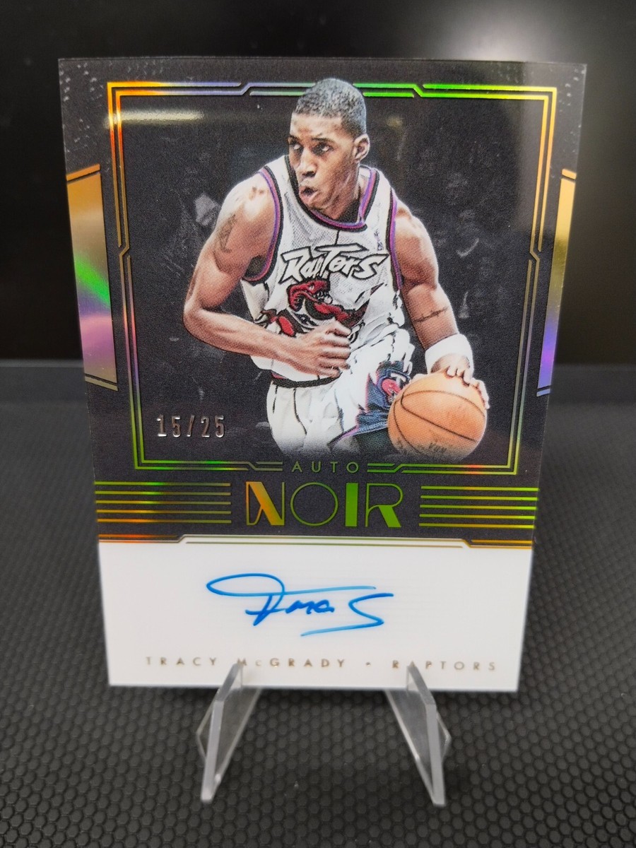 NBAカードTracy McGrady noir auto