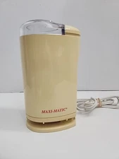 VINTAGE Maxi-matic Coffee Bean Grinder (EXCELLENT CONDITION/WORKING)