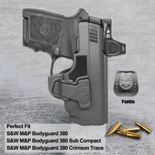 Bodyguard 380 Holster Fit Smith  Wesson S W M P Bodyguard 380 Integrated Laser