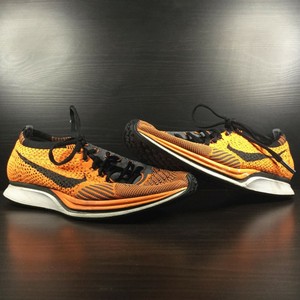 nike flyknit racer total orange