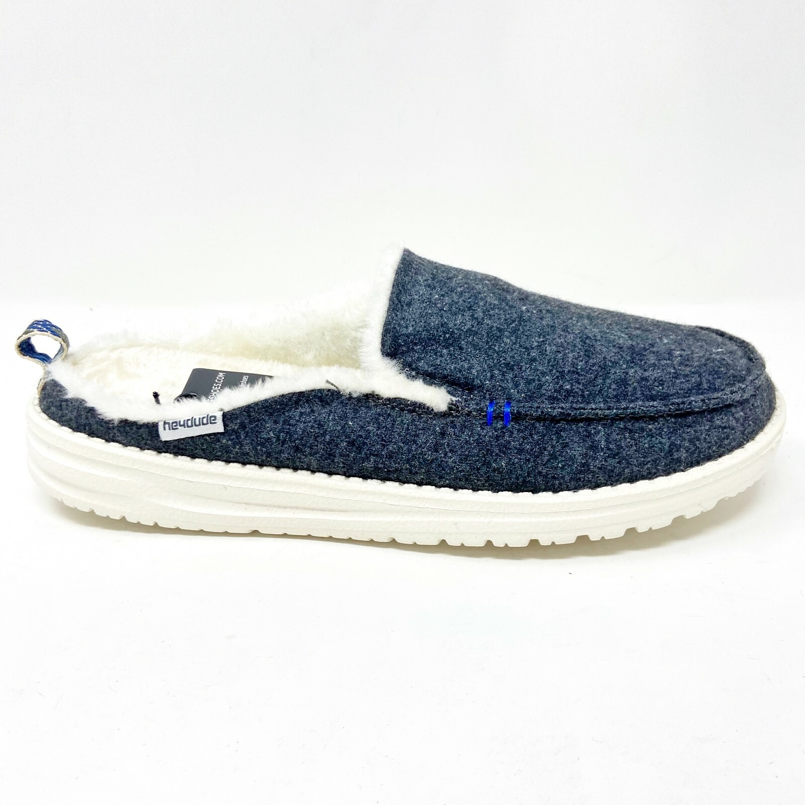 Hey Dude Womens Lexi Dark Grey Slip On 