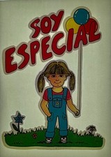 Original Vintage Soy Especial Iron On Transfer