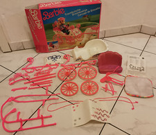 Barbie Traumkutsche von 1991,Ski Fun+OVP, komplett+Anleitung,vintage,ohne Pferd