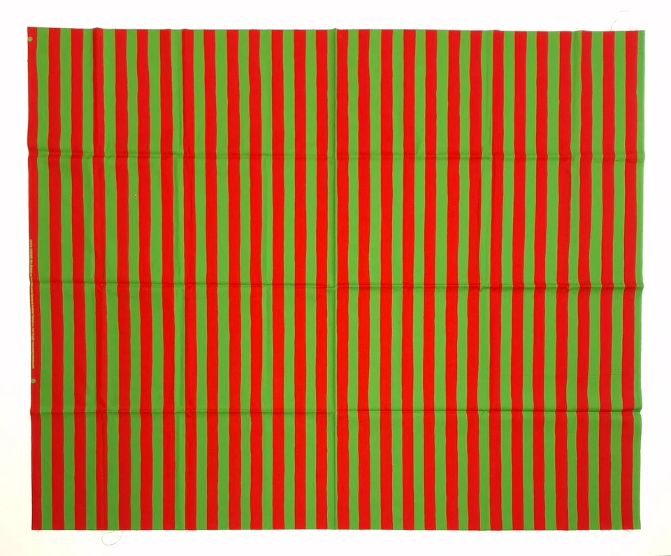Red Green Stripes Olivia Dreams Big Ian Falconer Andover Cotton Fabric 1 YD x44" - Image 4 of 4