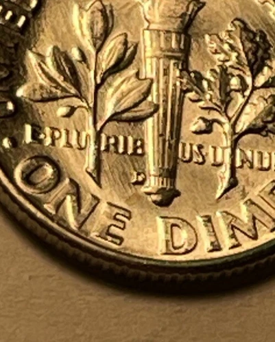 1955 D Roosevelt Dime - RPM - 90% Silver - BU - Uncirculated