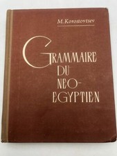 Korostovtsev - Grammaire du néo-égyptien - 1973