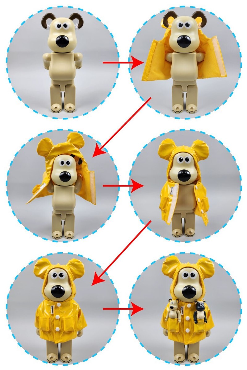 BE@RBRICK Good Luck Bear(TM) COSTUME400％ BearBrick Good Luck Bear 400% – Kith