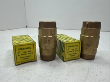 (Qty.2) Strataflo 3/4” No.400 Threaded Check Valve w/ Metal Poppet