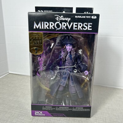 McFarlane Action Figure 7'' DC Multiverse Jack Sparrow Fractured Gold Label - New