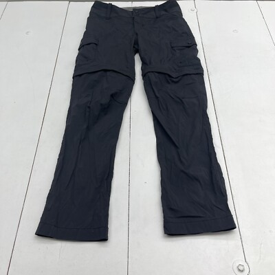 Kathmandu Clark Convertible Zip Off Hiking Pants Navy Blue Women s Size 10