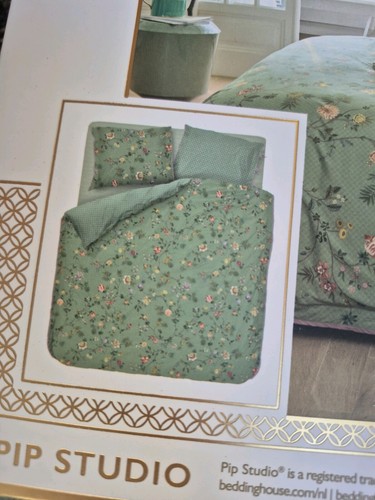 NEU Pip Studio Bettwäsche 135x200 La Dolce Vita Grün Green - Bild 4 von 8