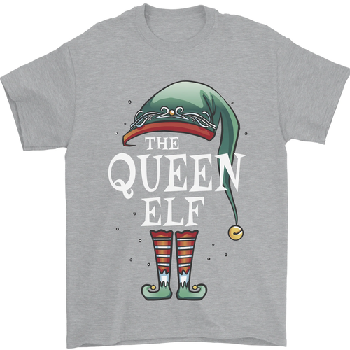 Camiseta para hombre The Queen Elf divertida Navidad Navidad 100 % algodón - Imagen 83 de 90