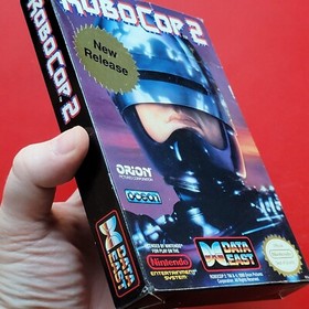 Nintendo NES RoboCop 2 Robo Game Box Manual Authentic Tested Action Platformer