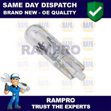 Rampro 10x Dashboard Light Bulbs 286 12V 1.2W Fits Mercedes Land Rover Ford Vo.�