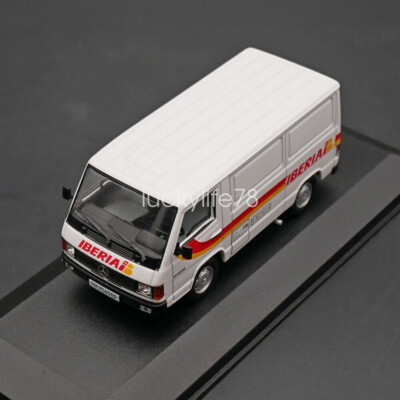 IXO Mercedes Benz MB100 Iberia 1990 Van 1/43 Scale Truck