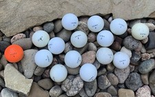 Vintage Wilson Ultra Golf Balls. 15 Total. Used