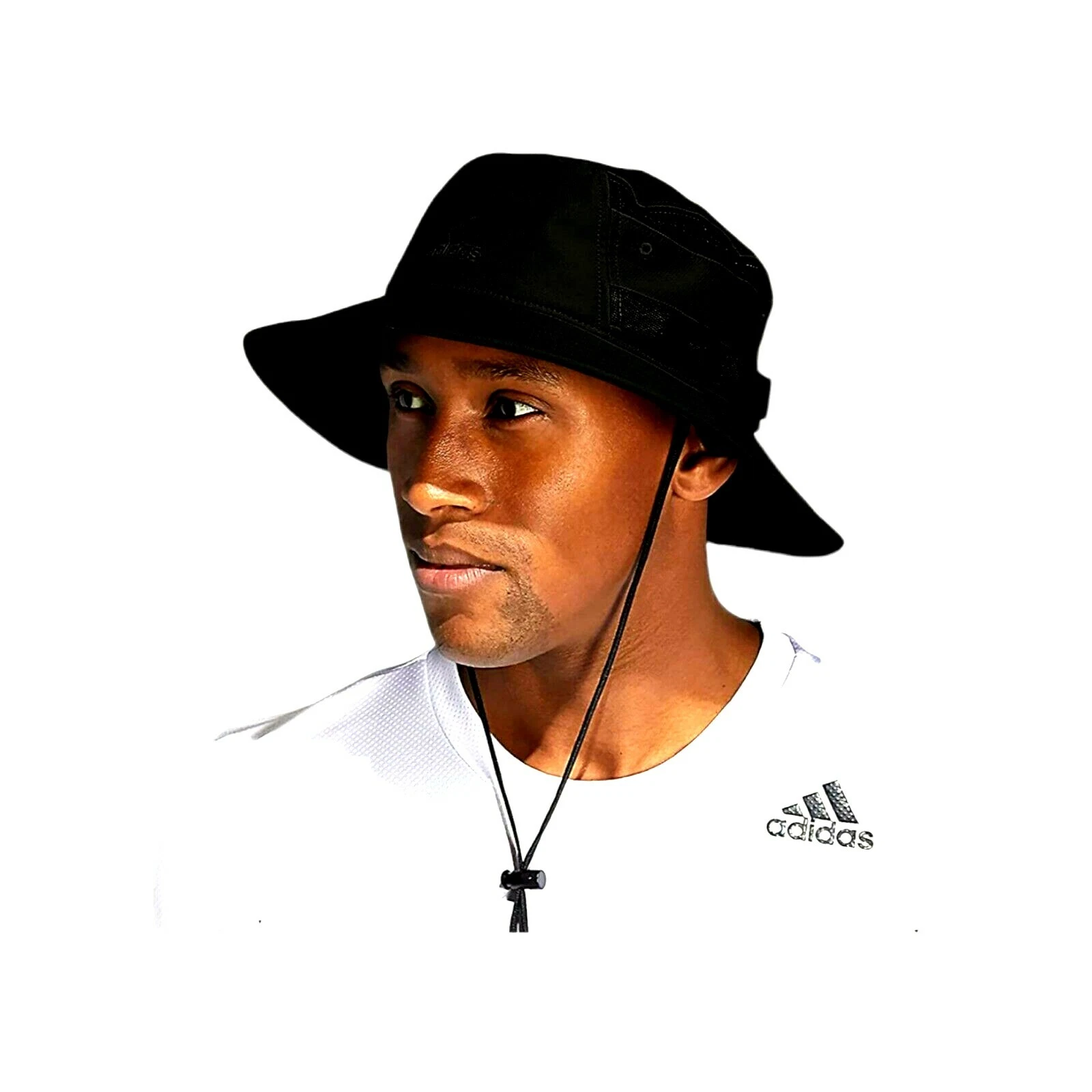 Adidas Men's Victory III Aeroready Bucket Hat Black Size S/M