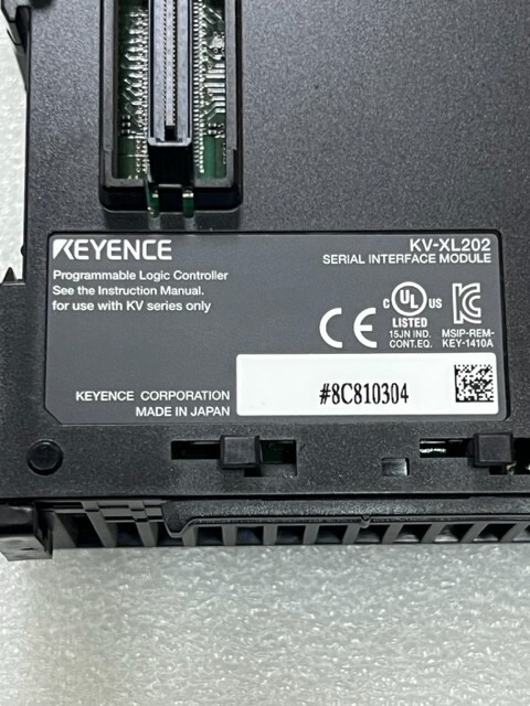 Keyence KV-XL202 PLC Serial Interface Module Used | eBay