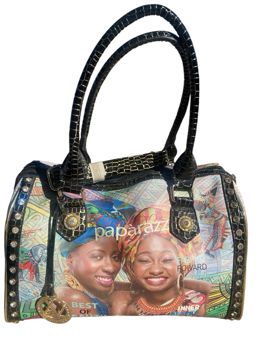 Lany Paparazzo Magazine Print Purse | eBay