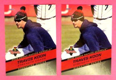 2 - 2018 Choice, Cedar Rapids Kernels - Strength Coach - TRAVIS KOON
