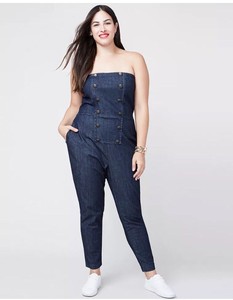 plus size tuxedo jumpsuit