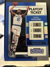 Kemba Walker 2021-22 Panini Contenders #55 Playoff Ticket #/249 New York Knicks